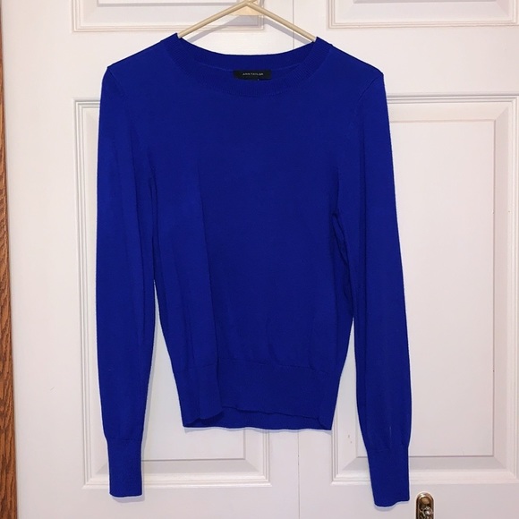 Ann Taylor Blue Sweater - Picture 2 of 5